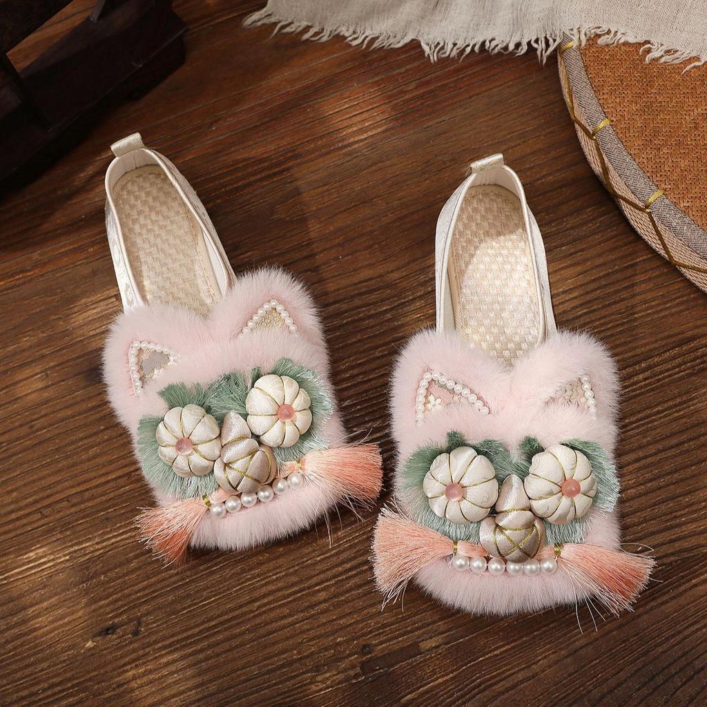 National Handmade Tiger Head DIY Shoes - Whole Vamp