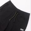 Adidas Originals Contrast Color Brand Logo Print Solid Color Straight Leg Casual Pants Women Bottoms Black GD3966