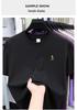 Men's Lightweight 100% Cotton Casual Round Neck T-shirt - Breathable and Fashionable for Summer