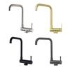 304 Stainless Steel Folding Kitchen Faucet and Sink with Hot/Cold Water