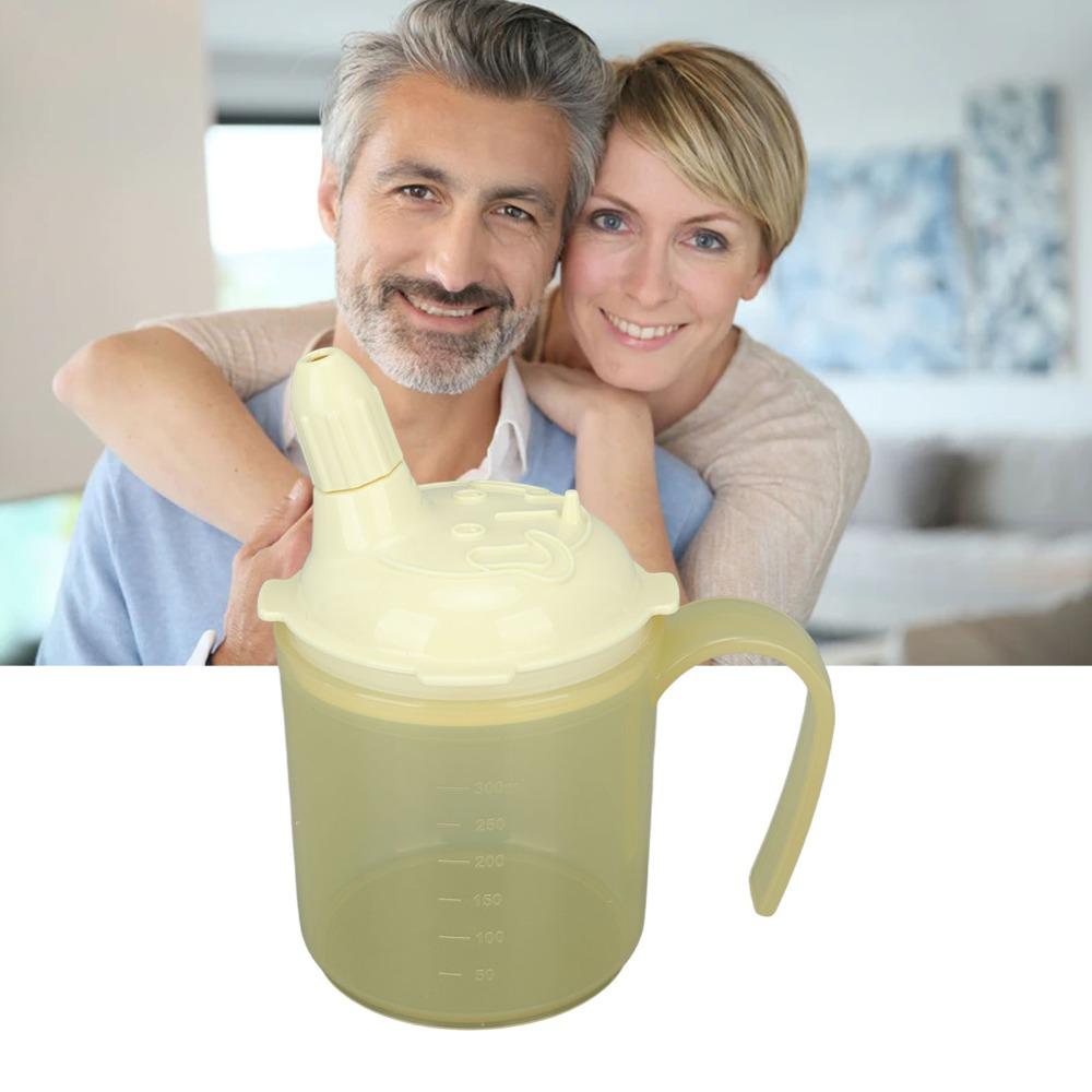 Control Nozzle Drop Resistant Mug Thickened Shatterproof Sippy Cup Weak Swallowing Crowd