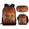 Backpack Satchel Pencil Case Three-Piece Set Student Schoolbag Cartoon Children'S Backpack