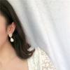 Palace Style Pearl Earrings S925 Silver Needle Earrings Frenchretro Earrings Female Elegant