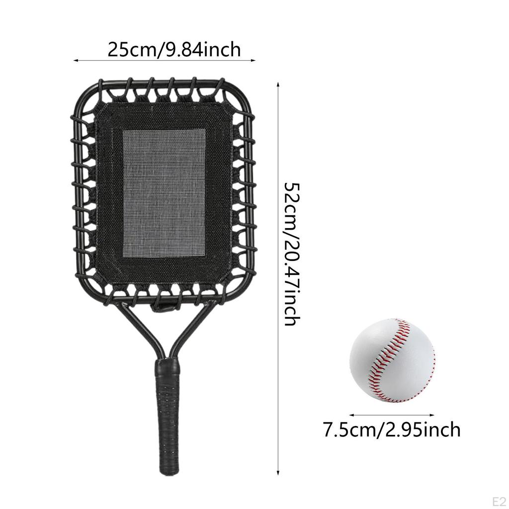 Raquette de Baseball pour Balles Hautes Raquette Hommes Femmes Aide les Joueurs à Améliorer leurs Compétences Aide à Frapper