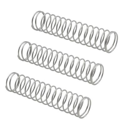 3Pcs Silver Trumpet Button Springs Durable Trumpet Piston Springs Trumpet Button Springs Trumpet Button Replacements
