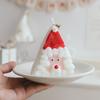 Santa Claus Scented Candle Wholesale Candle Handmade Christmas Gift Cake Modeling Scented Candle