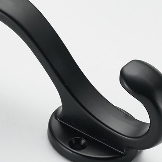 Wall-Mounted Alloy Hook Entrance Key Hanger Heavy Duty Bedroom Coat Scarf Hanger Wall Hook for Entryway Bathroom Kitchen