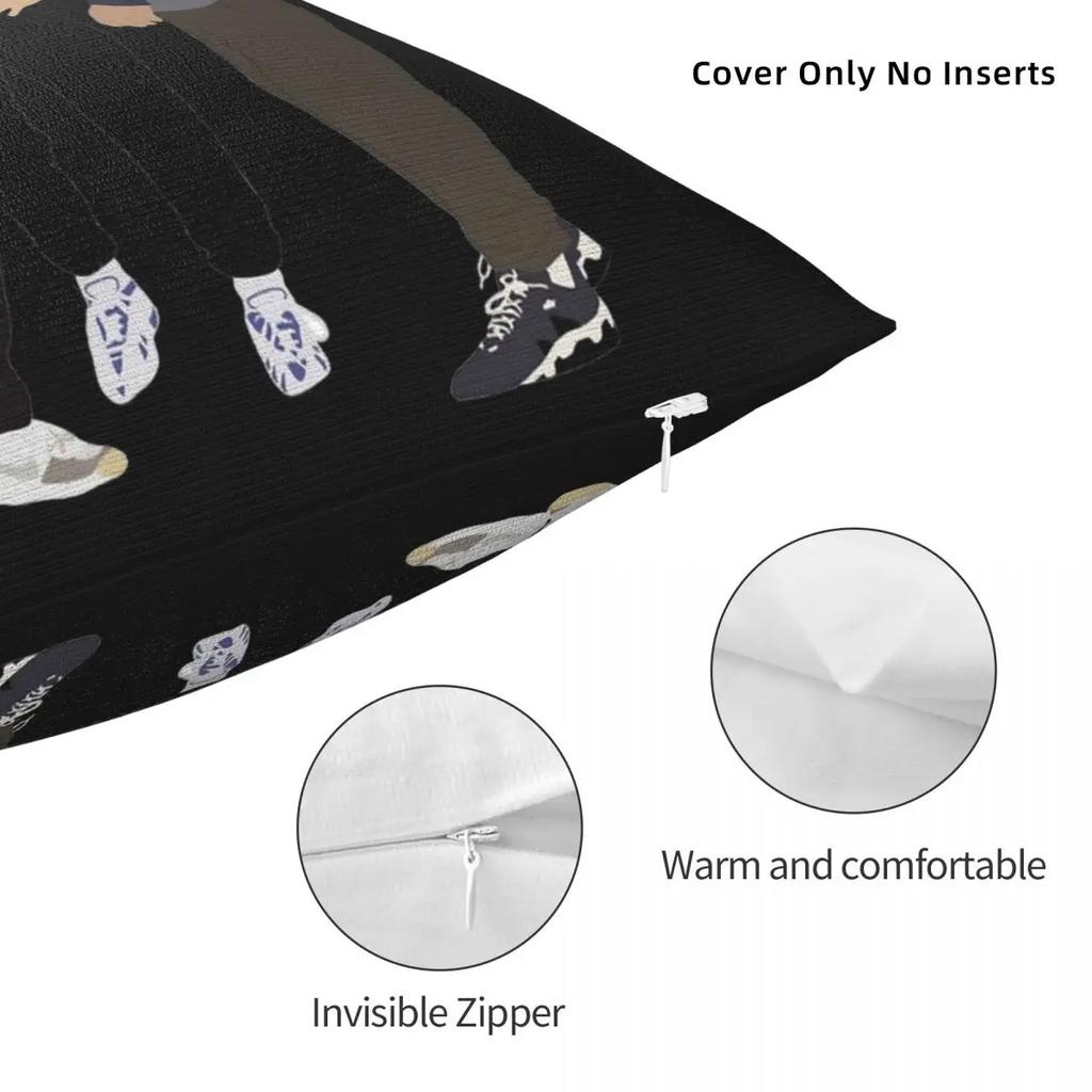 Rachel Ross Chandler Matthew Perry Pillow Case Cushion Covers Fashion Zippered Decorative Pillowcase for Living Room "