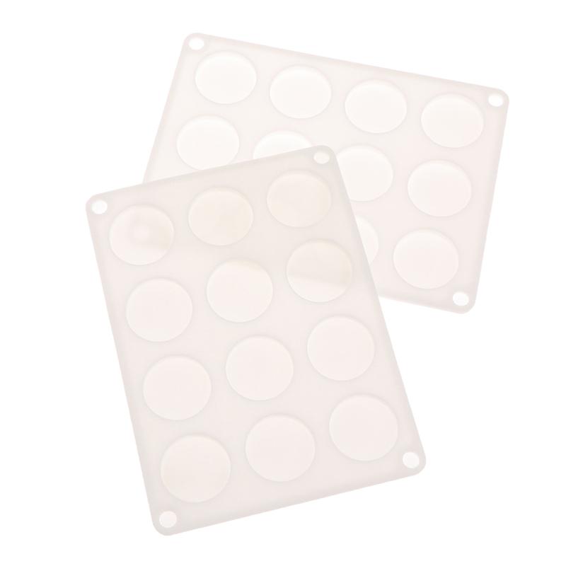 1Pc Wax Seal Stamp Silicone Mold Mat With 12-Cavity Mould Pad For Diy Craft
