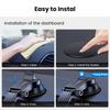 TOPK Universal Car Mount Phone Holder with Suction Cup Base Dashboard Car Cell Phone Stand For iPhone Samsung Google Huawei