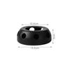 Stainless Steel Round Base Candle Heater Teapot Warmer for Coffee Milk Tea Cup Holder Home Kitchen Accessory