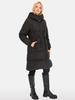 WOMEN' LONG DOWN JACKET WITH DRAWSTRINGS