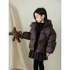Abrigos de plumón cálidos de invierno para niños Chaquetas acolchadas de otoño para niños Ropa para niños y niñas Ropa exterior con capucha para bebé
