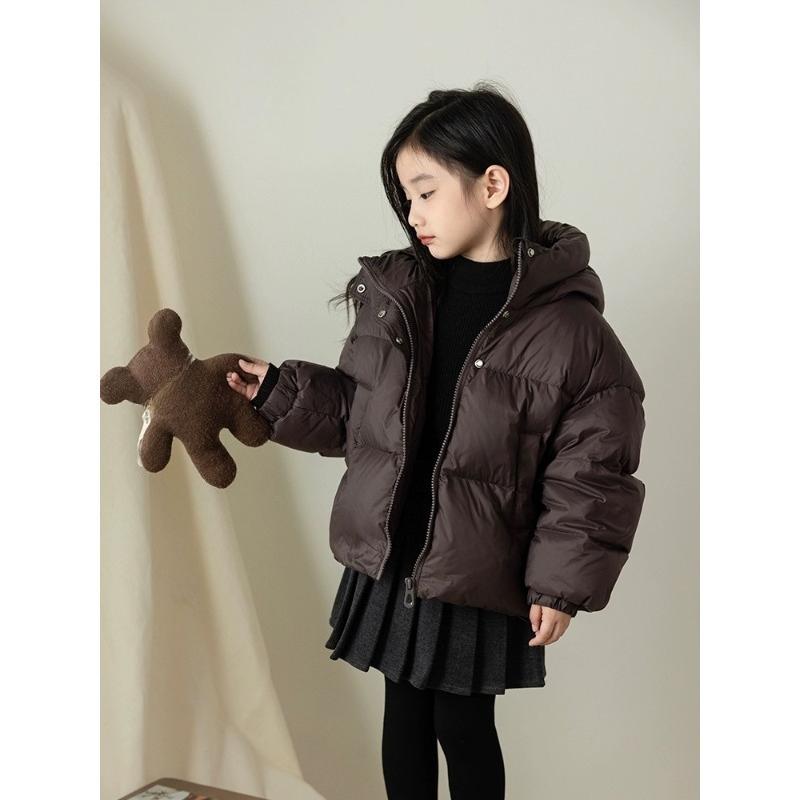 Abrigos de plumón cálidos de invierno para niños Chaquetas acolchadas de otoño para niños Ropa para niños y niñas Ropa exterior con capucha para bebé