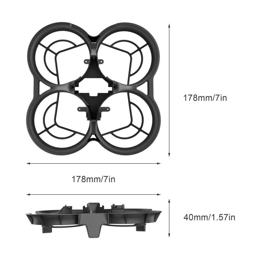 STARTRC DJI FPV AVATA Ochranný kryt vrtule Ochranný kryt vrtule FPV AVATA Fly More Combo Příslušenství Kompatibilní s DJI FPV AVATA Ochrana vrtule