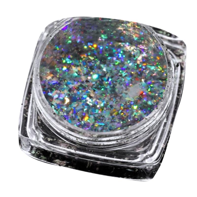Chameleon Opal Powder Irregular Foil Loose Glitter Pigments Eyeshadow Nail Art Resin Crafts Manicure Chrome Decoration