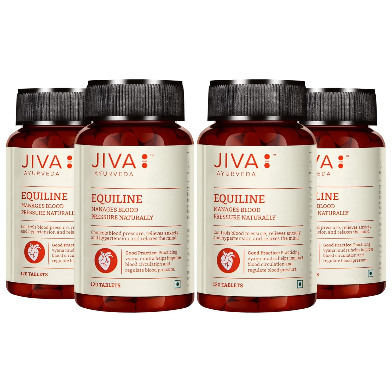 

Jiva Equiline Tablets 500mg | Ayurvedic Herbal Supplement for Mind Clarity & Energy Support | 120 Tablets Pack of 4