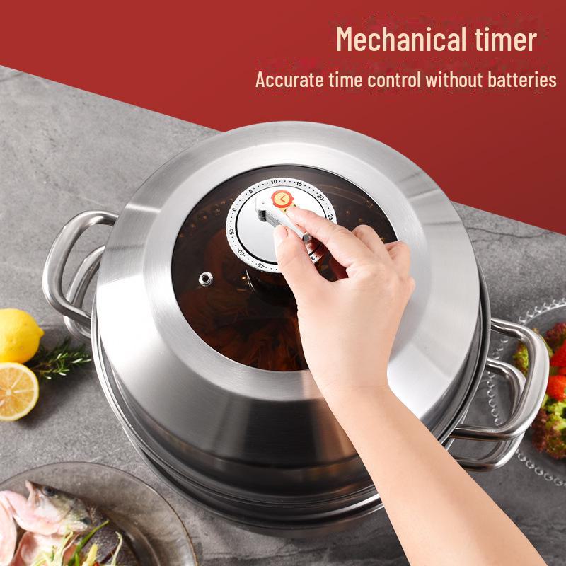 "Stainless Steel Multi-Layer Household Soup Steamer"
