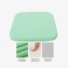 Memory Foam Seat Cushion Breathable Slow Washable Cover Elastic Car Fours Seasons Non-Slip Home Office