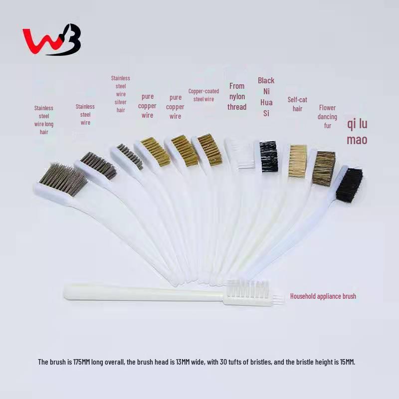 Steel & Copper Wire Mini Brush for Rust Removal