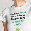 Sono Gnocca Giovanni Rana T Shirt All Sizes Long Or Short Sleeves Vintage Washed Graphic Comfortable Stretched Homme Unisex