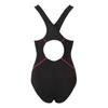 One Piece Swimsuit with Padded Cups Wireless Support Geometric Print Sleeveless Design Athletic Fit Swimwear for Women