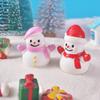 Christmas Snow Scene Christmas Snowman Cute Resin Handicraft Home Decoration Small Ornament