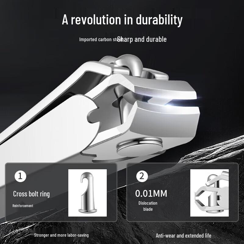 777 Imported Curved Nail Clipper 3-Piece Set