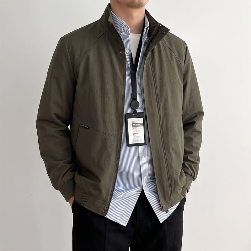 Jacke Herren Freizeit Lockere Jacke Herren Oberteil