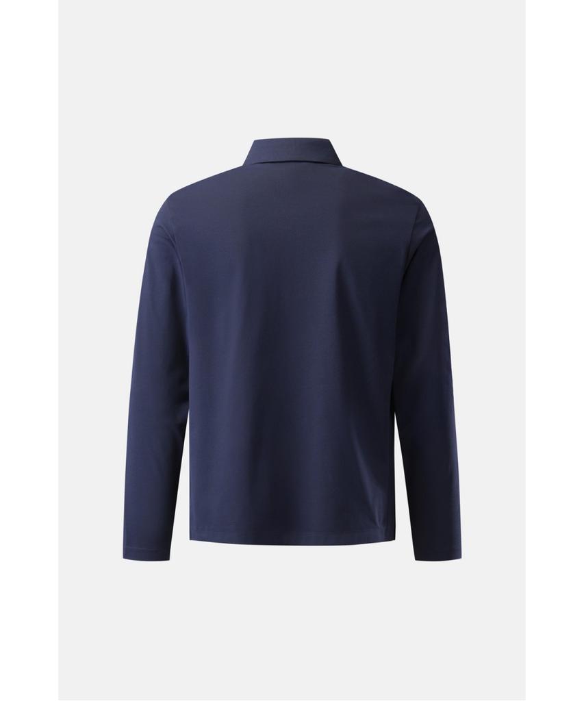 Koolongseupocheu Men'S Basic Polo Long Sleeve T-Shirt Tltbx26101Nay