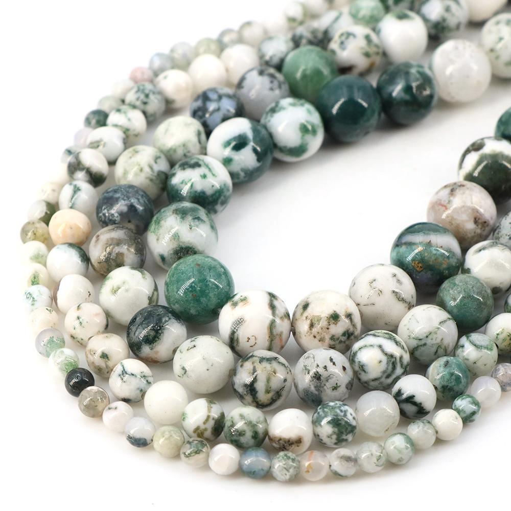 Natural Stone Beads Blue Tiger Eye Crystal Amethyst Rose Quartz Gemstone Bead for Jewelry Making Bracelet Necklace 4/6/8/10MM