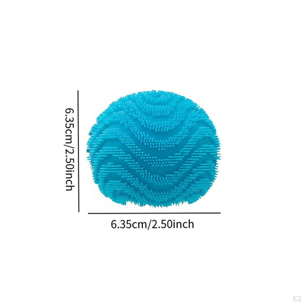Ball Fidget Toy Desk Ornament Soft Perceptual for Boys Girls Office Kids Blue