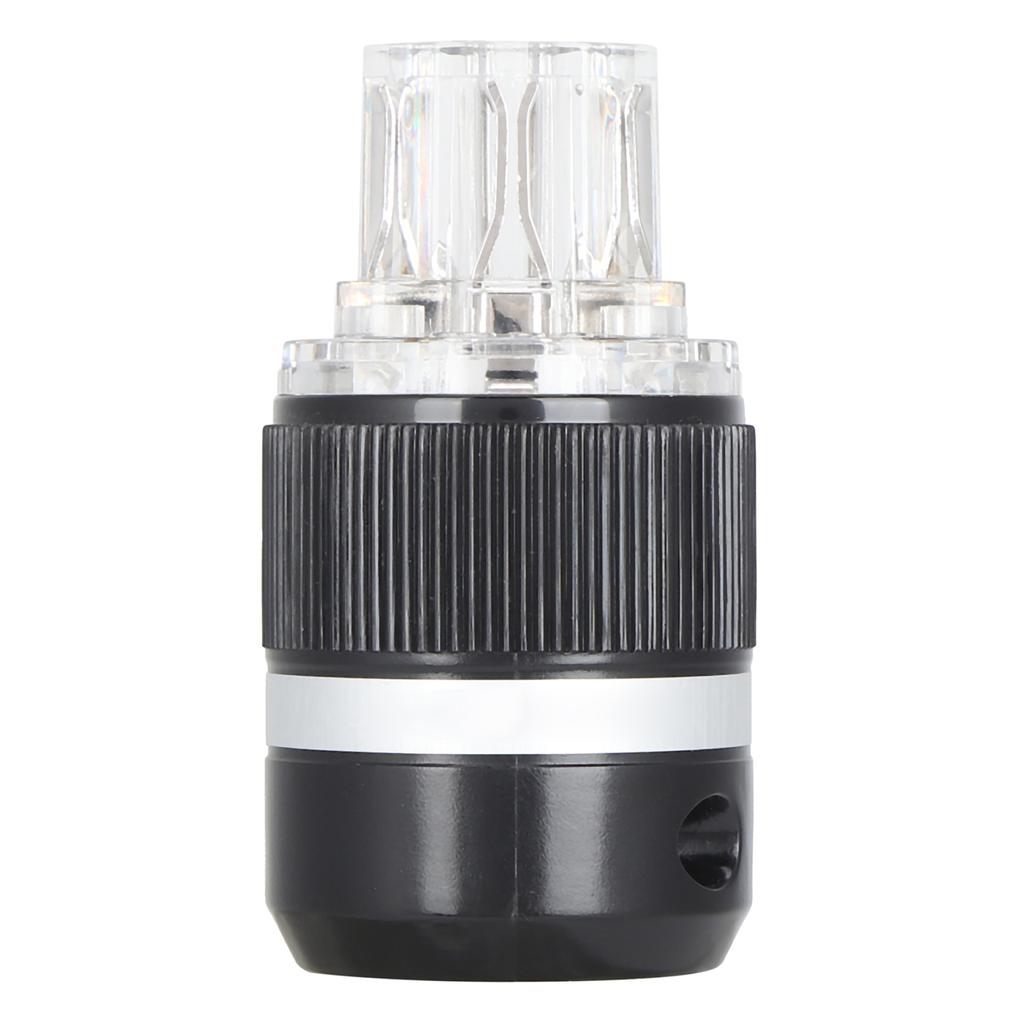 Monoso Power Plug Pure Copper RhodiumPlated AC HighFidelity Power Plug 100250V(F101R (Female) )