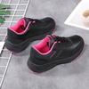 Fashion 202 Womens Sneakers Casual Sneakers Lace Up Flats Lightweight Comfortable Black Anti Slip Running Shoes Outdoor Sports