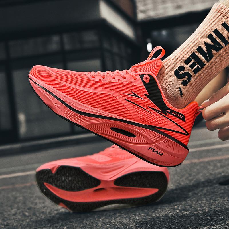 New professional carbon plate ultra-light rebound casual sports shoes autumn men's and women's physical training shoes comfortable running shoes