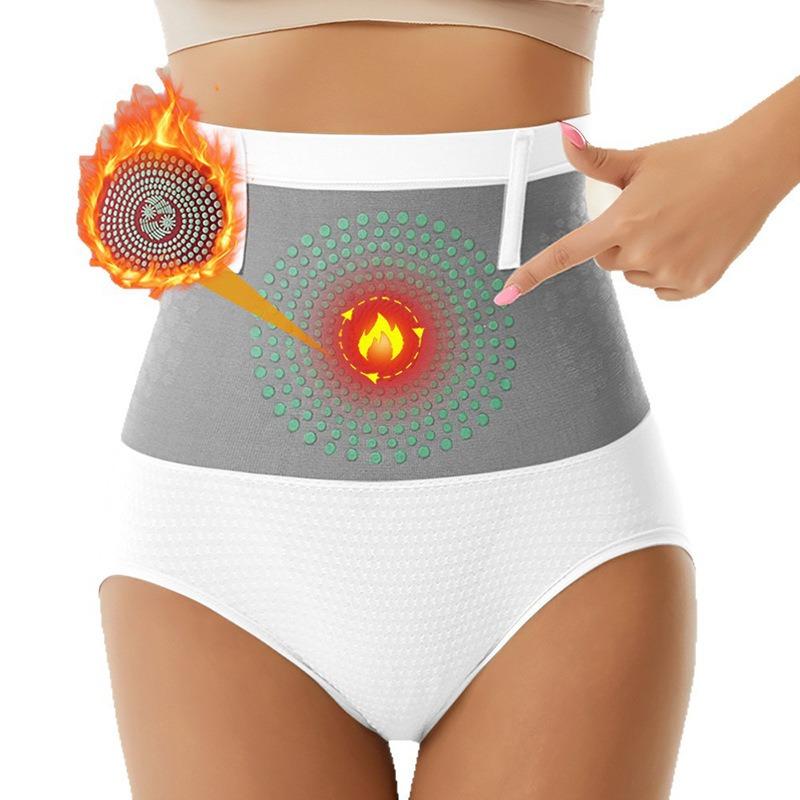 Mutandine Calde Senza Cuciture a Vita Alta Modellanti Pancia Post-Partum Shapewear Taglie Forti con Cintura Solleva Fianchi Biancheria Intima Antiscivolo
