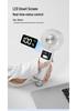 2026 Portable Handheld Fan: 100 Speeds, USB Charging, Foldable Carabiner Design