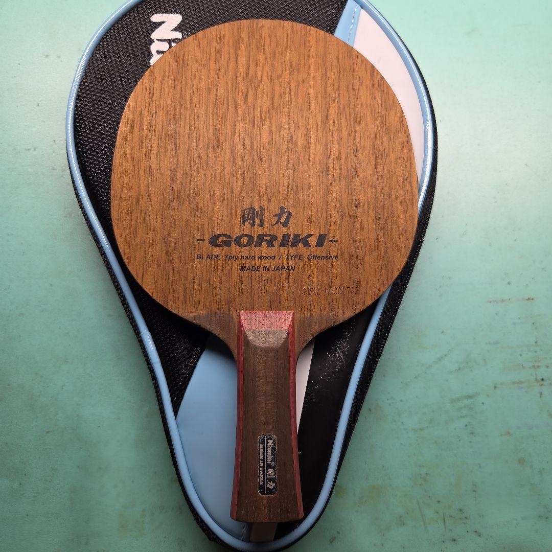 Used Nittaku Goriki GORIKI Table Tennis Racket 7 Pieces Plywood
