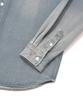 WACKY WILLY Washed Denim Long Sleeve Shirt Blue
