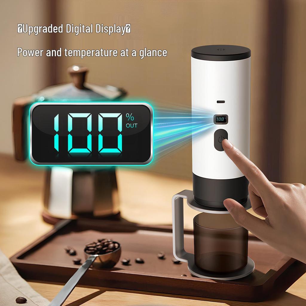 Germany 2025 Rechargeable Wireless Portable Capsule Coffee Machine for Home