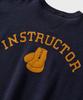BRONSON Navy Yard Instructor Reverse Weave Sweatshirt Navy