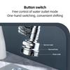 3 Modes Extendable Faucet Sink Faucet 360° Rotation Filter Extension Tube Shower Water Saving Tap Universal Kitchen Accessories