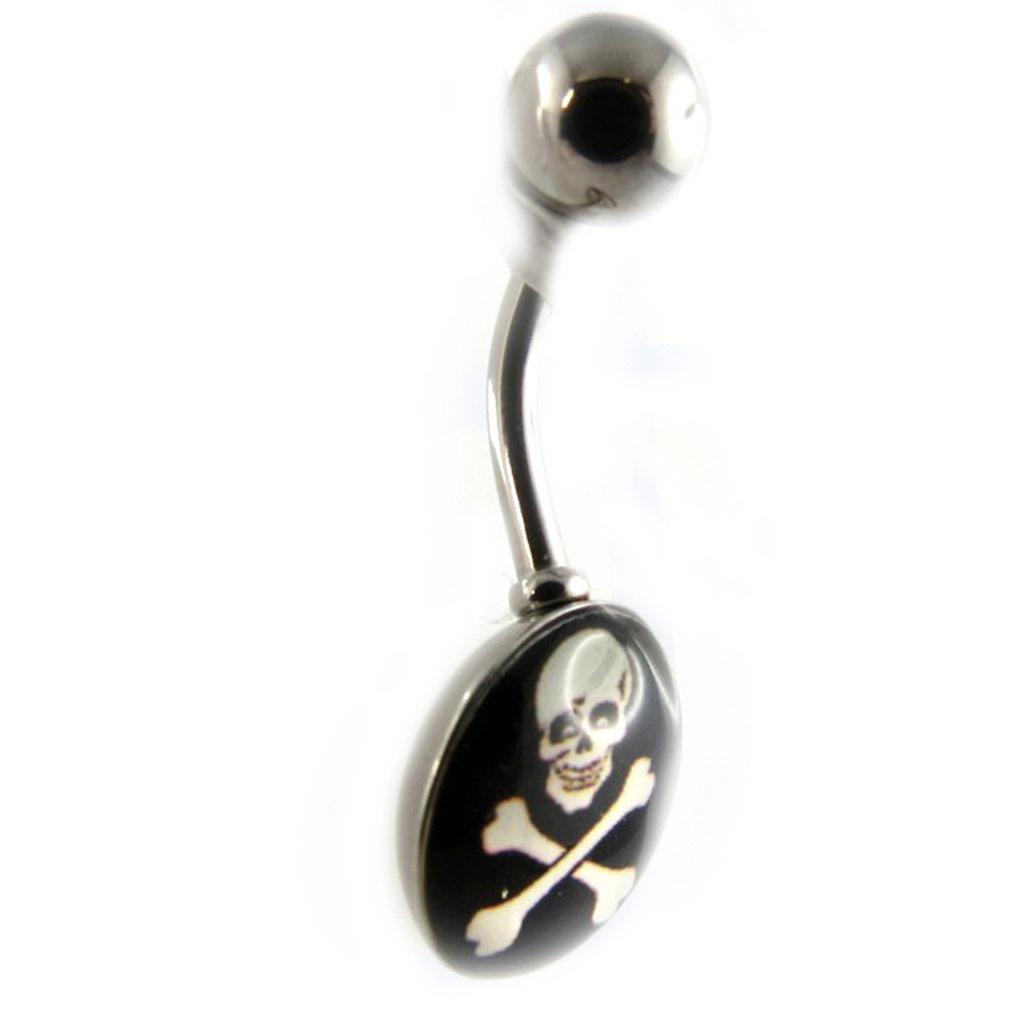 Les Trésors De Lily [F8845] - Body Piercing 'Skull'