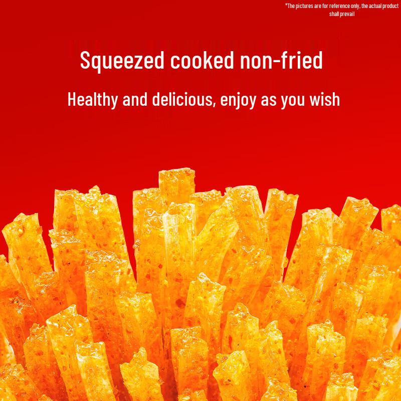 Snack Weilong Classico Strisce di Glutine Piccanti