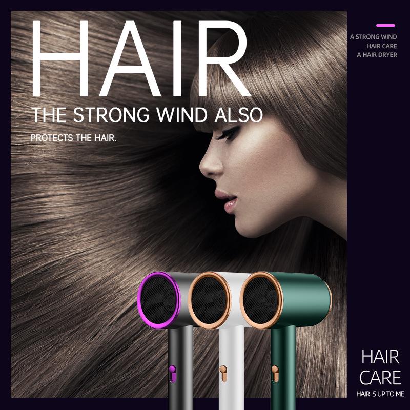 Haushalt Heiß & Kalt Haartrockner mit Konstanter Temperatur und Überhitzungsschutz - Ideal für Studentenwohnheime, Geschenke