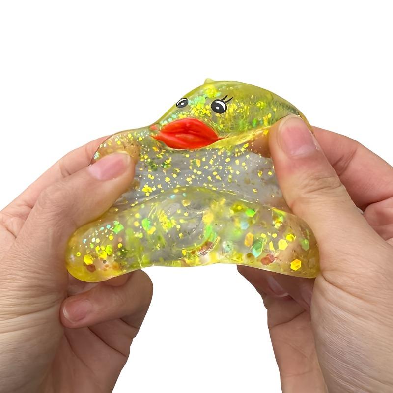 Squishy Aurora Maltose Duck Toy Soft Cute Stretchy Squeeze Toy Stress Relief Decompression Fidget Toy