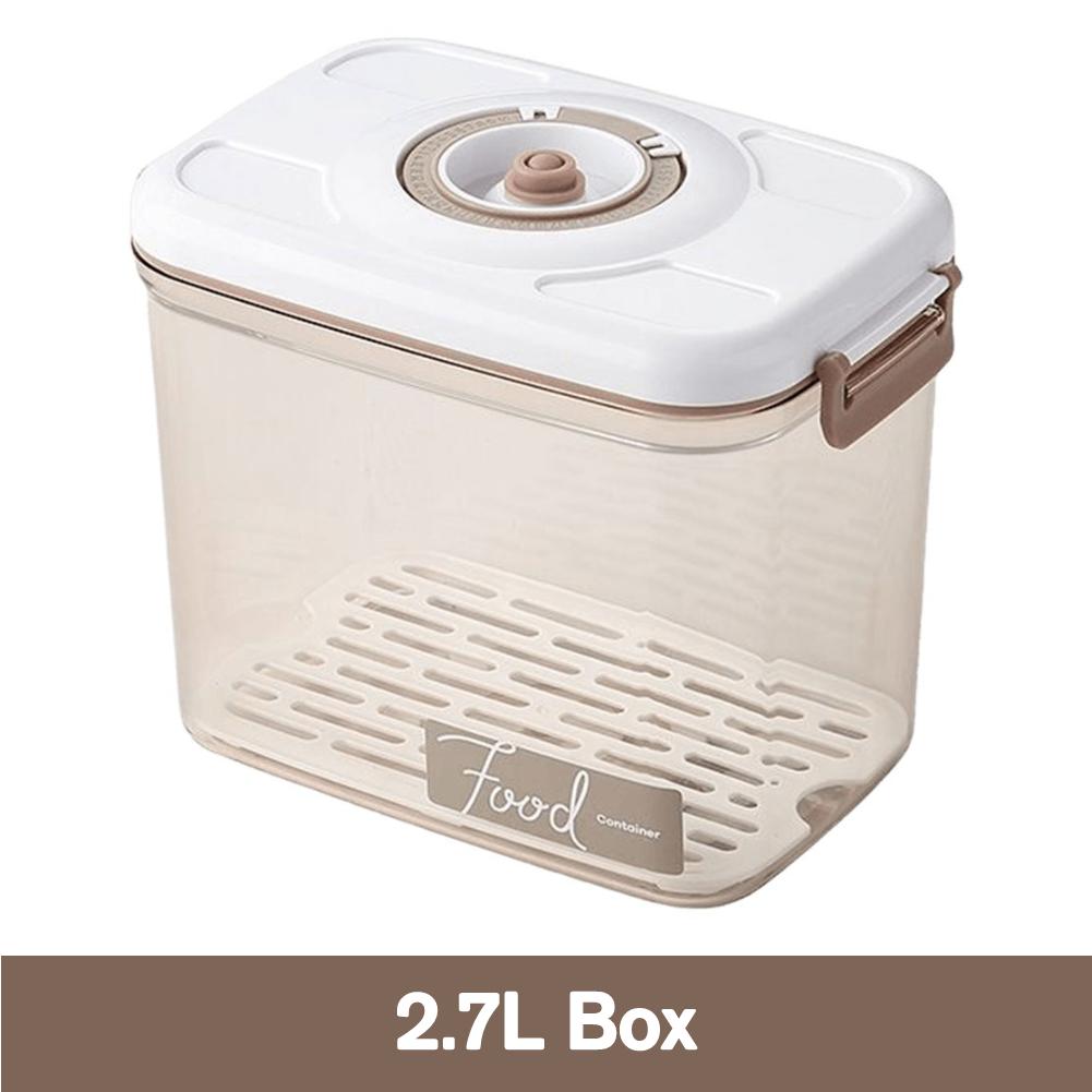 Vakuum-Aufbewahrungsbox für Lebensmittel, Aufbewahrungsbehälter für Lebensmittel, große Kapazität, versiegelte Aufbewahrungsbox für Lebensmittel, multifunktional, für Fleisch, Obst, Gemüse