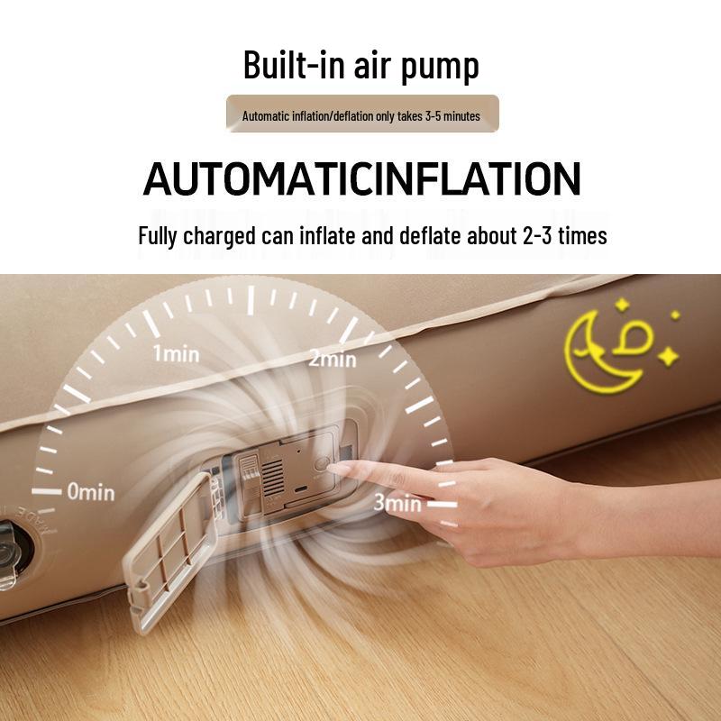 Portable Inflatable Camping Mattress - Folding Air Cushion Bed for Tent & Home Use