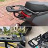 Rear Rack with Slotted Deck Sturdy Thicken Steel Cargo Shelf for
