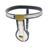 Ανδρική ζώνη Chastity Tee Chastity Συσκευή καθετήρας αυνανιστής δεμένος σε παντελόνι Bondage Μεταλλικά εργαλεία σεξ Sissy Sex Toys For